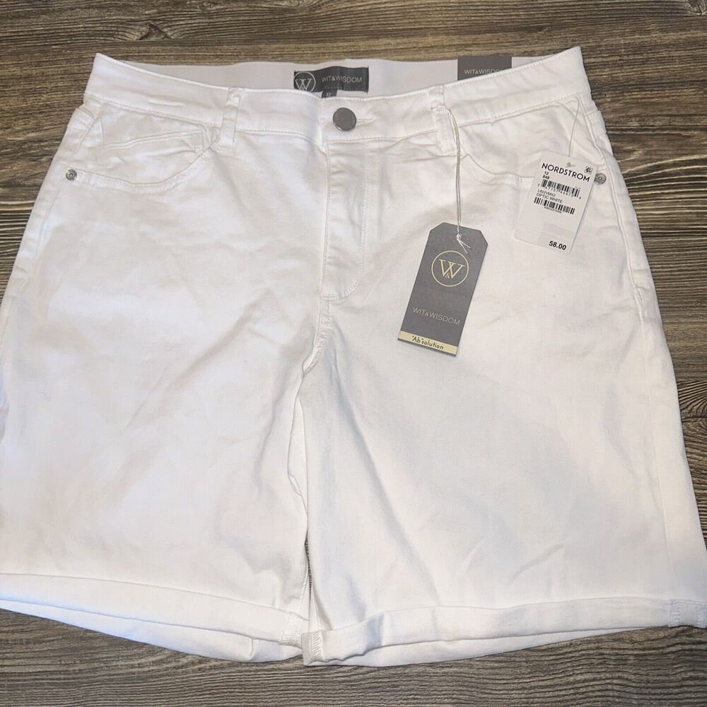 Wit & Wisdom White Women's Shorts